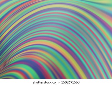 Light Silver, Gray vector template with bubble shapes. Brand new colored illustration in marble style with gradient. Textured wave pattern for backgrounds.