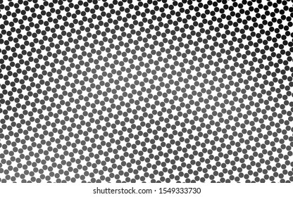 Light Silver, Gray vector template with circles. Modern abstract illustration with colorful water drops. Design for business adverts.
