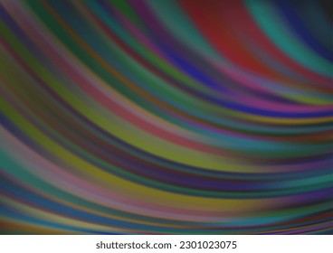 Light Silver, Gray vector template with liquid shapes. Geometric illustration in marble style with gradient.  The template for cell phone backgrounds.