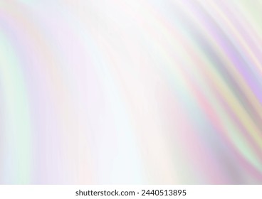 Light Silver, Gray vector template with bubble shapes. Blurred geometric sample with gradient bubbles.  Marble style for your business design.
