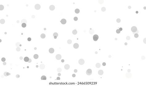Light Silver, Gray vector template with circles. Modern abstract illustration with colorful water drops. Design for posters, banners.