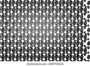 Light Silver, Gray vector template with bubble shapes. Shining crooked illustration in marble style. Marble design for your web site.