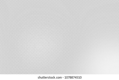 Light Silver, Gray vector  texture with disks. Blurred bubbles on abstract background with colorful gradient. The pattern can be used for aqua ad, booklets.