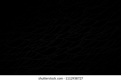 Light Silver, Gray vector  texture with disks. Blurred decorative design in abstract style with bubbles. Pattern can be used as texture of water, rain drops.