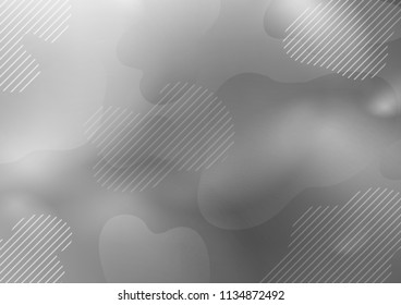 Light Silver, Gray vector texture with colored lines. Modern geometrical abstract illustration with staves. The pattern can be used as ads, poster, banner for commercial.