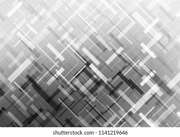 Light Silver, Gray vector texture with colored lines. Decorative shining illustration with lines on abstract template. Best design for your ad, poster, banner.
