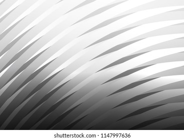 Light Silver, Gray vector texture with colored lines. Blurred decorative design in simple style with lines. The pattern can be used for busines ad, booklets, leaflets