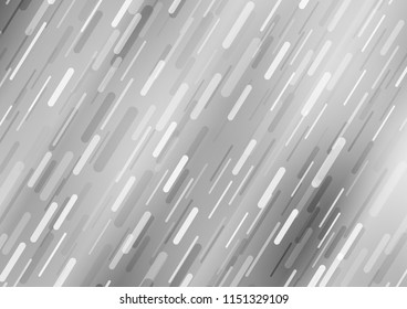 Light Silver, Gray vector texture with colored lines. Blurred decorative design in simple style with lines. Best design for your ad, poster, banner.