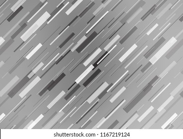 Light Silver, Gray vector texture with colored lines. Lines on blurred abstract background with gradient. The pattern can be used for busines ad, booklets, leaflets