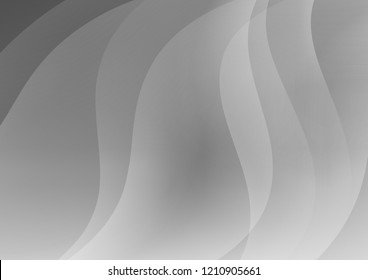 Light Silver, Gray vector texture with colored lines. Modern geometrical abstract illustration with staves. Smart design for your business advert.