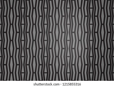 Light Silver, Gray vector texture with colored lines. Lines on blurred abstract background with gradient. Smart design for your business advert.