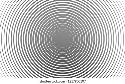 Light Silver, Gray vector texture with disks. Blurred decorative design in abstract style with bubbles. Template for your brand book.