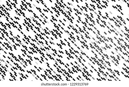 Light Silver, Gray vector texture with colored lines. Shining illustration with lines on abstract template. Pattern for ads, posters, banners.