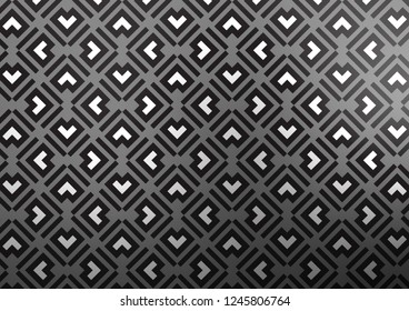 Light Silver, Gray vector texture with colored lines. Lines on blurred abstract background with gradient. Smart design for your business advert.