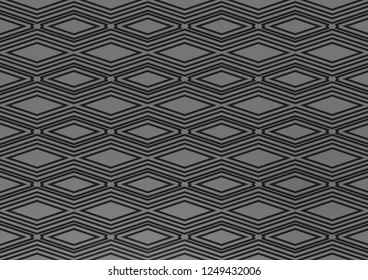Light Silver, Gray vector texture with lines, rhombuses. Shining colorful illustration with lines, rectangles. Pattern for ads, posters, banners.