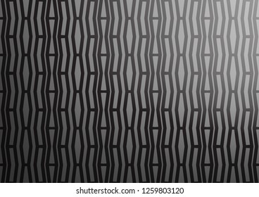 Light Silver, Gray vector texture with colored lines. Decorative shining illustration with lines on abstract template. Smart design for your business advert.