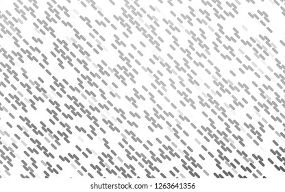 Light Silver, Gray vector texture with colored lines. Blurred decorative design in simple style with lines. Pattern for websites, landing pages.