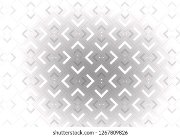 Light Silver, Gray vector texture with colored lines. Lines on blurred abstract background with gradient. Smart design for your business advert.