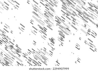 Light Silver, Gray vector texture with colorful lines. Decorative shining illustration with lines on abstract template. Best design for your ad, poster, banner.