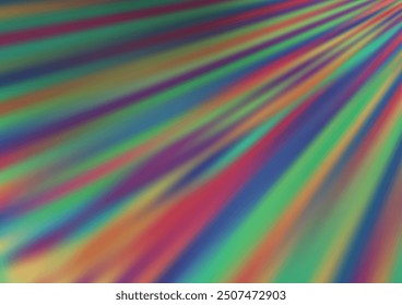 Light Silver, Gray vector texture with colored lines. Modern geometrical abstract illustration with staves. Backdrop for TV commercials.