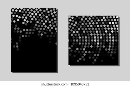Light Silver, Grayvector banner for websites. Abstract booklet on colored background with gradient. Completely new template for your brand book.
