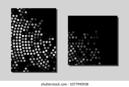 Light Silver, Grayvector banner for websites. Blurred decorative design in abstract style with textbox. Pattern for beautiful business cards, folders.