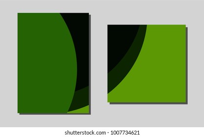 Light Silver, Grayvector brochure for ui, ux design. Abstract booklet on colored background with gradient. Pattern for beautiful business cards, folders.