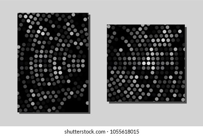 Light Silver, Grayvector brochure for ui, ux design. Web interface on abstract background with colorful gradient. Beautiful design for cover of notepads.