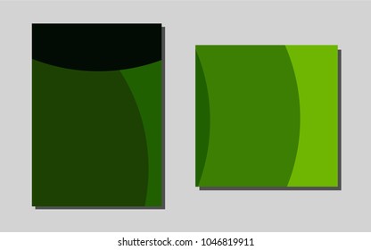 Light Silver, Grayvector pattern for posters. Beautiful colored sample in A4 size. New design for a poster, banner of your website.