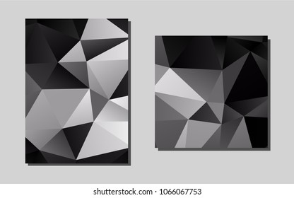 Light Silver, Grayvector template for landing pages. Blurred decorative design in abstract style with textbox. The pattern can be used for any ad, booklets.