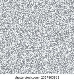 Light silver shimmer background imitation glaucous dust with shiny golden and Bondi-blue grains. Glittering sequins club screen. Abstract glitter pattern. Template design of round particles. Confetti