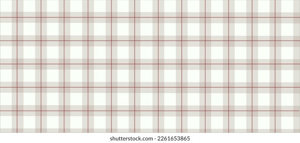 Light simple plaid background vector illustration.