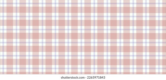 Light simple plaid background vector illustration.