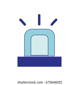 light siren to emergency danger security