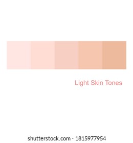 Light Skin Tones, Human skin color