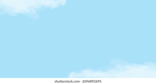 Pincel azul celeste pintado de fondo de acuarela.

