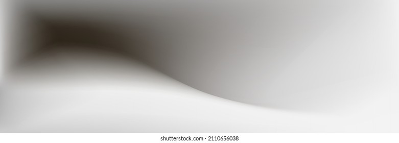 Light Sky Cloud Water Blurry White Wallpaper. Smooth Wavy Gray Curve Cloudy Gradient Mesh. Monochrom Weather Grey Liquid Pastel Gradient Backdrop. Silver Metal Fluid Smog Flow Smoke Blurry Texture.