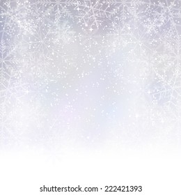 Fondo de nieve claro