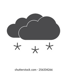 Light Snowing vector image to be used in web applications, mobile applications and print media.