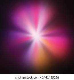 Light source, rays. The star, vector design, EPS10.