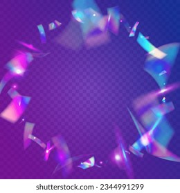 Light Sparkles. Glitch Glare. Metal Realistic Sunlight. Purple Blur Glitter. Iridescent Tinsel. Fantasy Art. Party Flyer. Fiesta Foil. Pink Light Sparkles