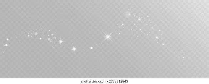 Sendero olas brillantes con
