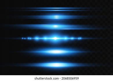 light special effect. Luminous stripes. vector illustration	