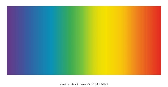 Light spectrum color. Electromagnetic wavelength radiation prism line, visible spectrum. Retro design element