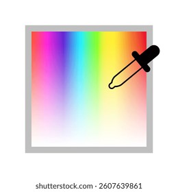 Light Spectrum Gradient with Pipette Tool