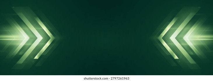 Light speed arrows, bright glowing stripes with a motion blur effect. Vector speed line with direction of movement on a transparent background.