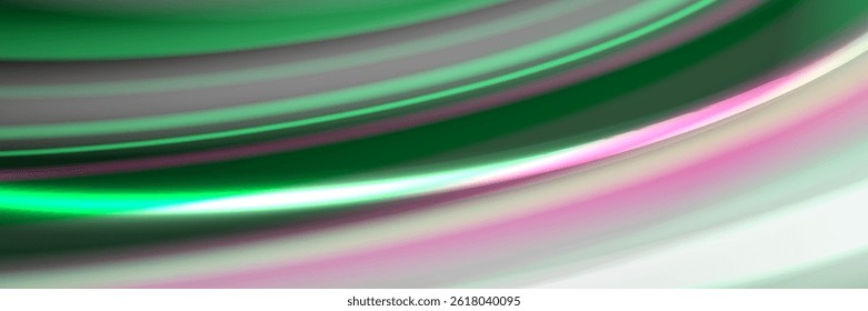 Light speed background with car motion line blur effect, fast trail streaks across a road race track in a vibrant night city
