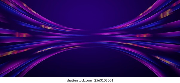 light speed data vector abstract technology background