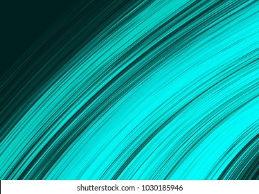 Light Speed Line on Teal Green Color background,Internet and motor concept,design for advertising and template,with space for text input,Vector,Illustration.