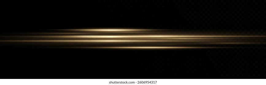 
Light speed lines. Highway. Light line flows. Yellow lines.